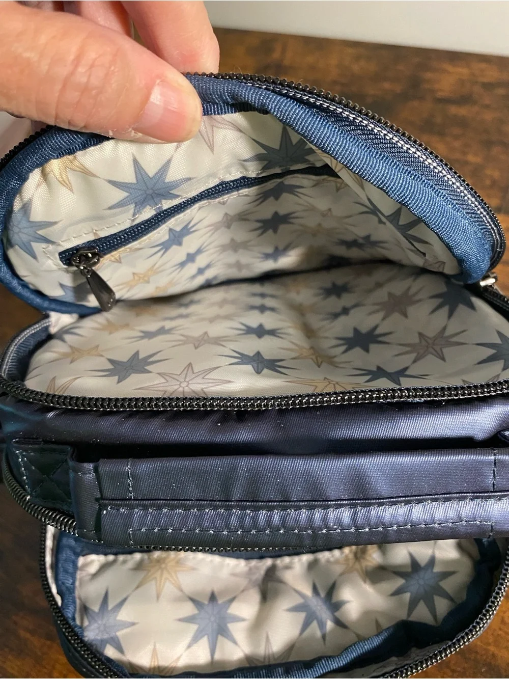 Lug Skeeter Bridge Crossbody Quilted Bag/Organizer